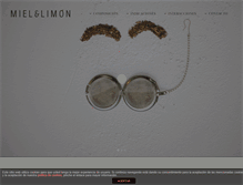 Tablet Screenshot of mielylimon.com
